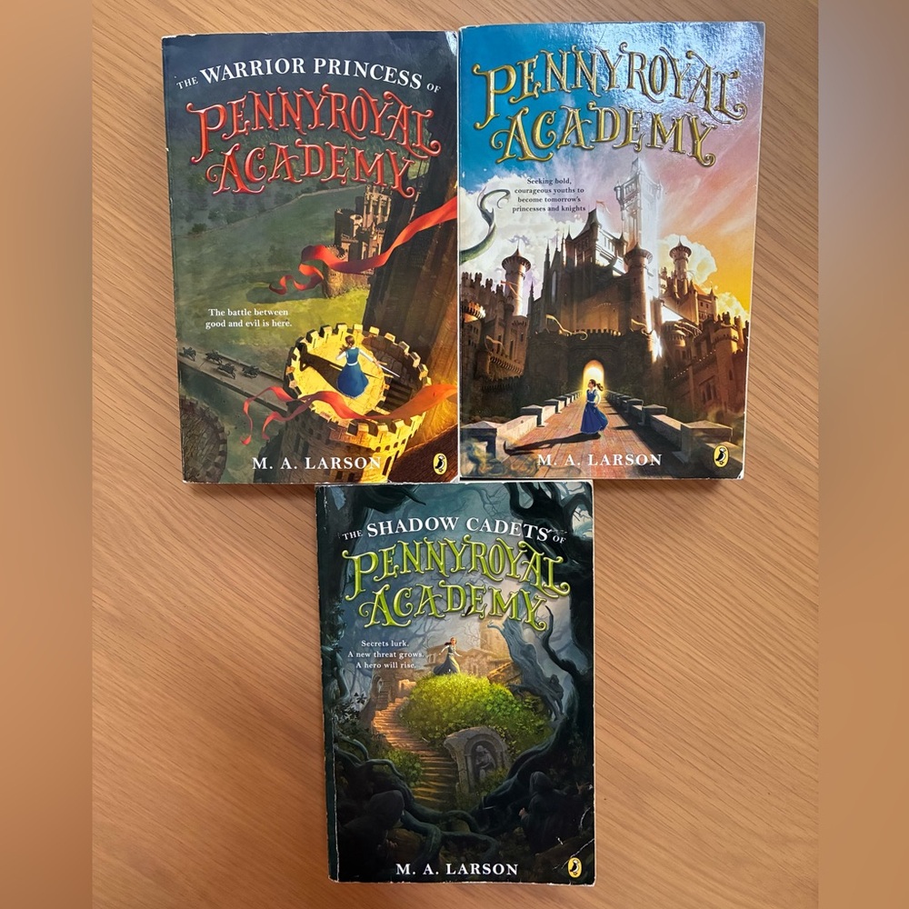 Pennyroyal Academy Paperback Book Set by M. A. Larson - Fantasy Young Adult
